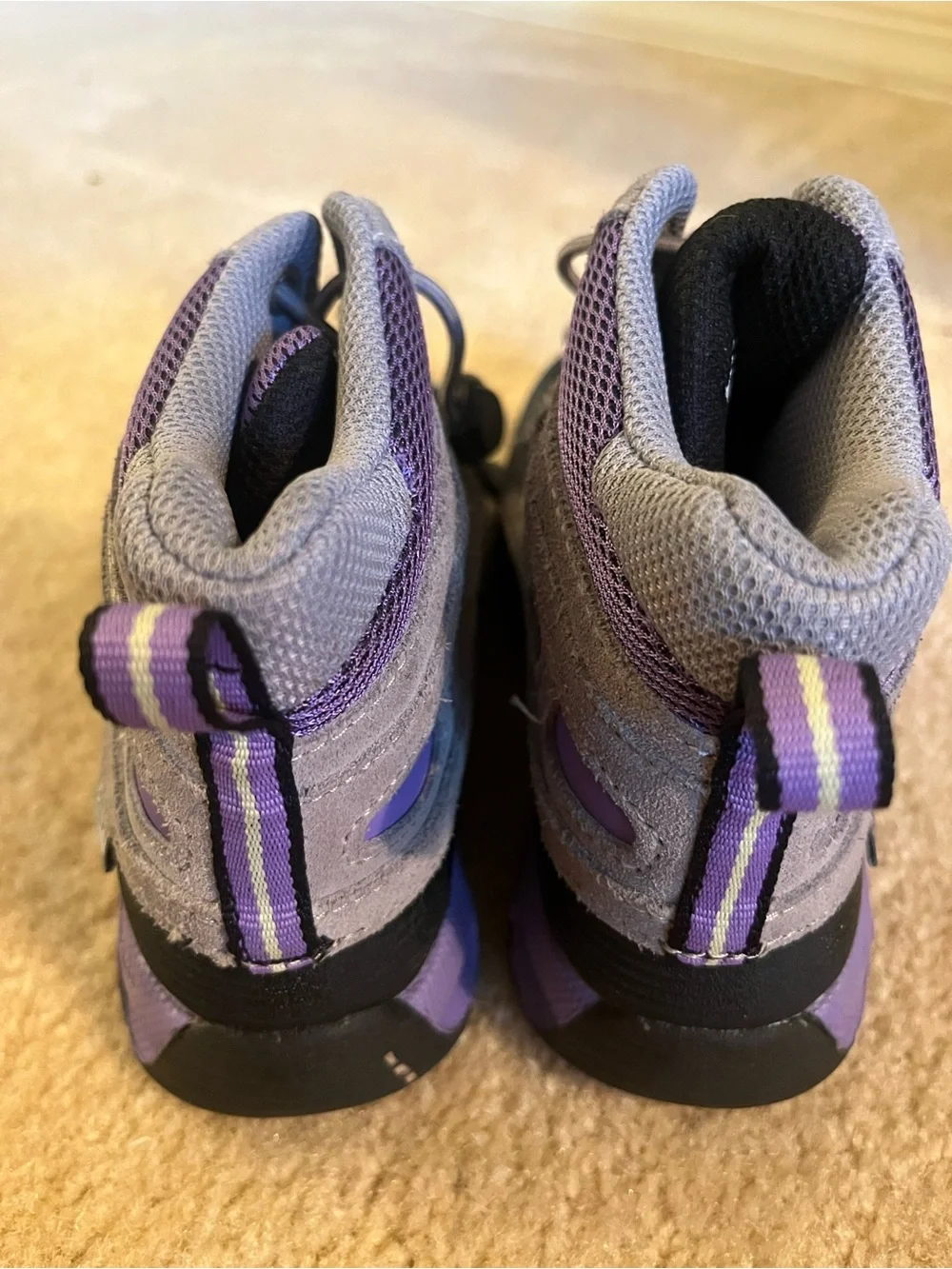 Merrell Thermo Shiver 2.0 Kids 11 Boots Purple Gray Waterproof Winter Hiking